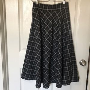 Zara Houndstooth Skirt - for Autumn and Winter